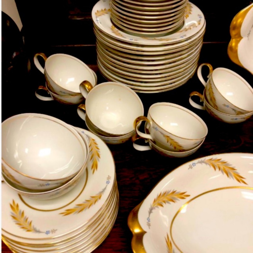 Vintage Meito Norleans Courtley China Set